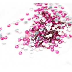 Strasuri din acril 3D Light Magenta de 1,5mm 1000 bucati SA059